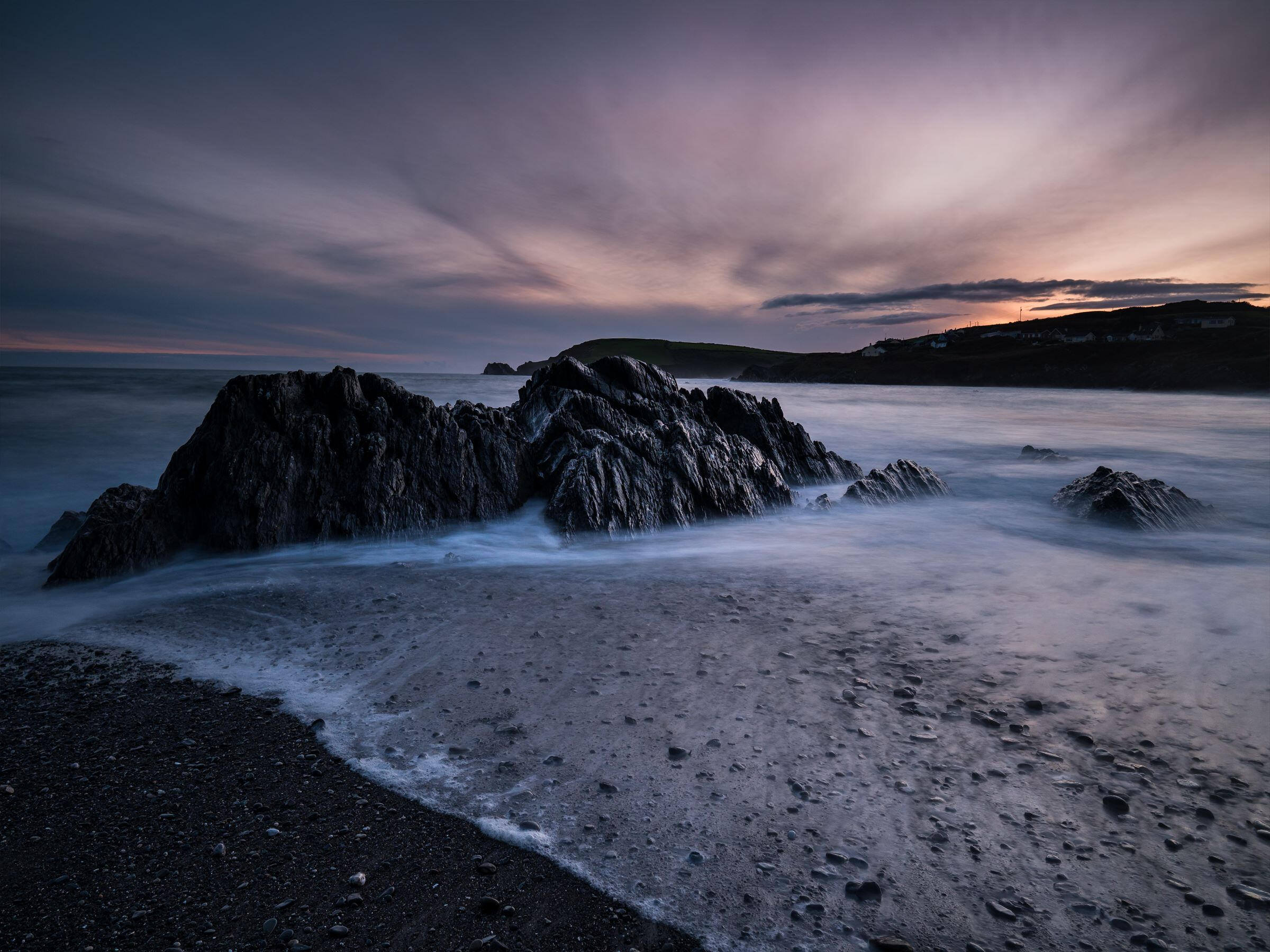 Owenahincha:Sunset Beautiful Hues at this Sunset at Owenahincha Beach